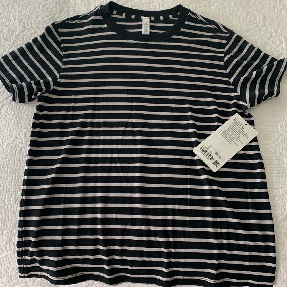 All Yours Tee size 2 striped